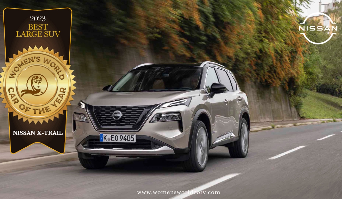 Nissan X-Trail awarded best Large SUV by Women’s World Car of the Year 2023